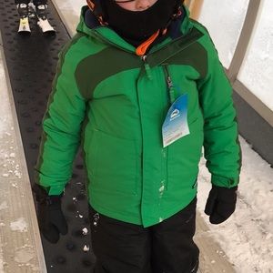 Lands End Boys Ski/Snow Jacket- Size L/7